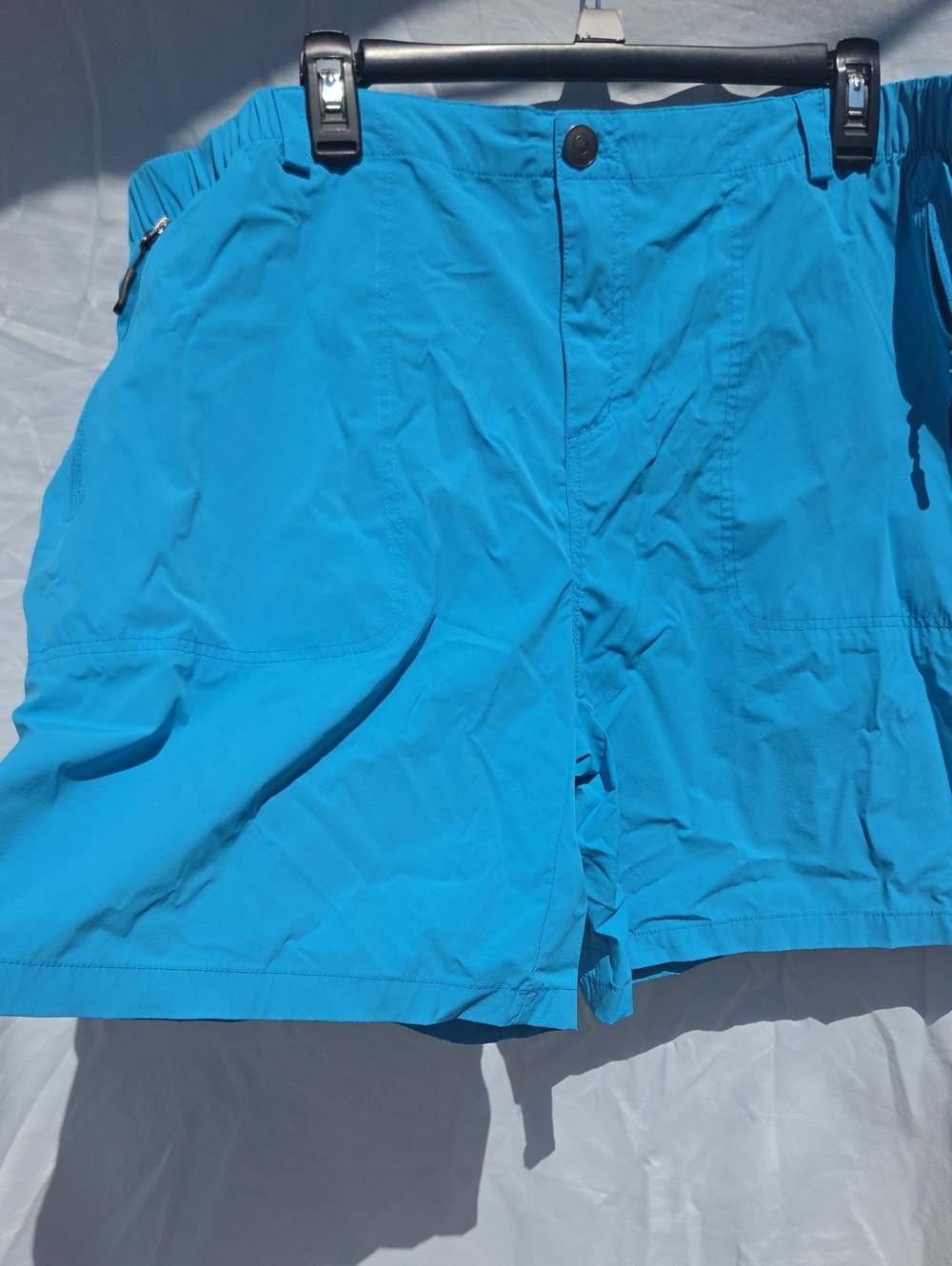 Men's Lightweight Athletic Shorts in Teal.   Sz XXXL